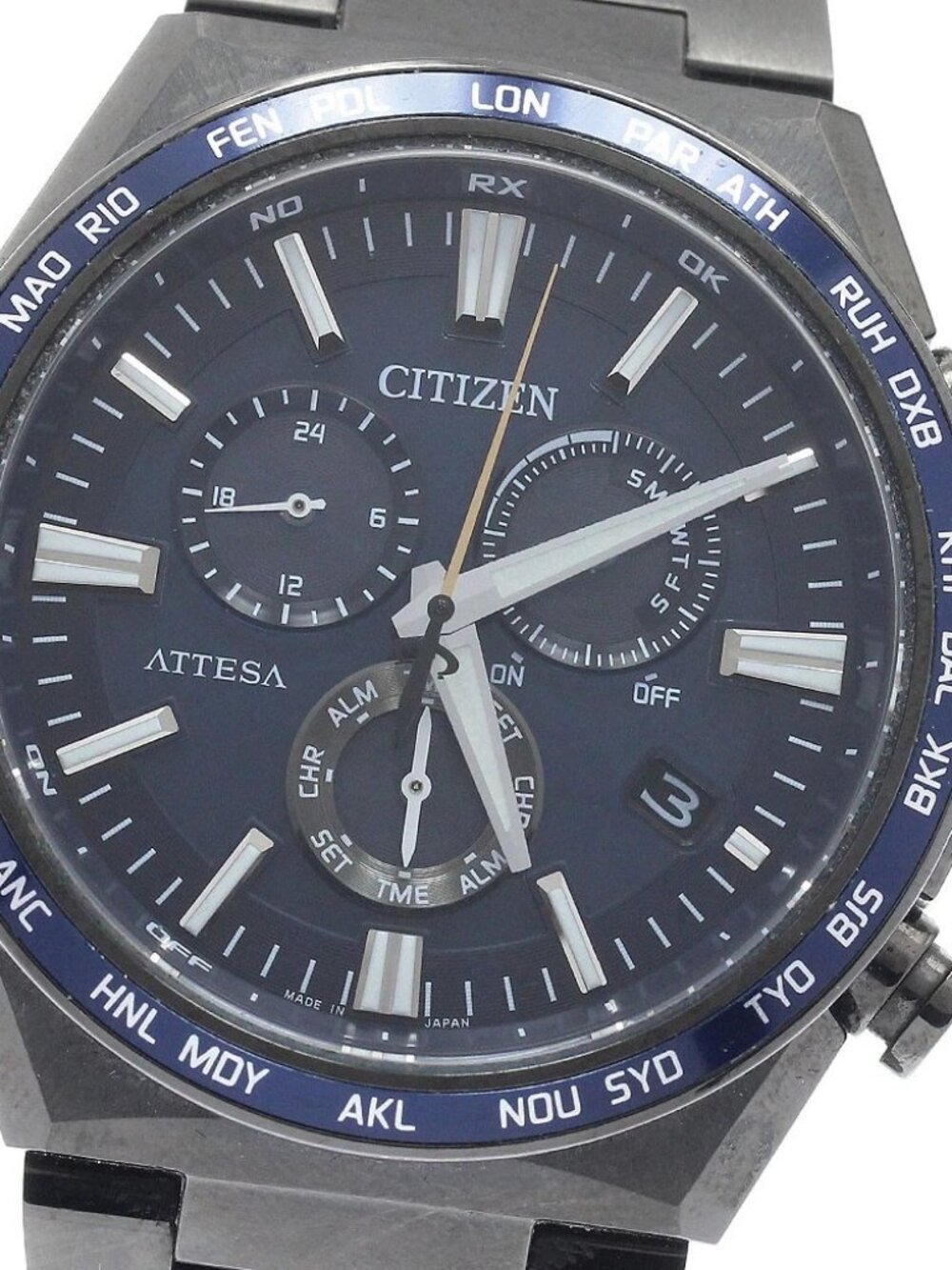 CITIZEN ATESA CB5967-66L/E660-007C804 Solar Powered Radio Men's Watch